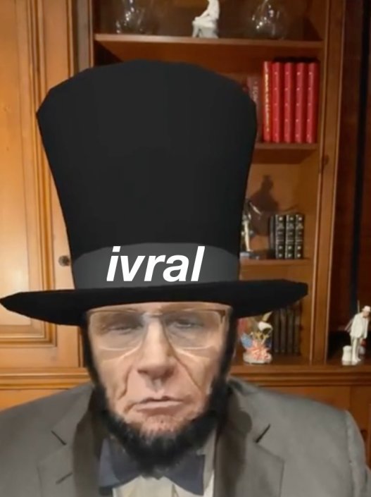 Rudy Giuliani as Abraham Lincoln