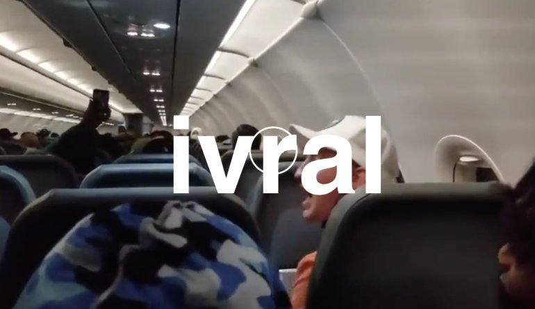 Passenger gets ducttape on plane