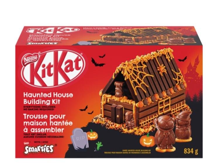 KitKat Halloween house, haunted cabin
